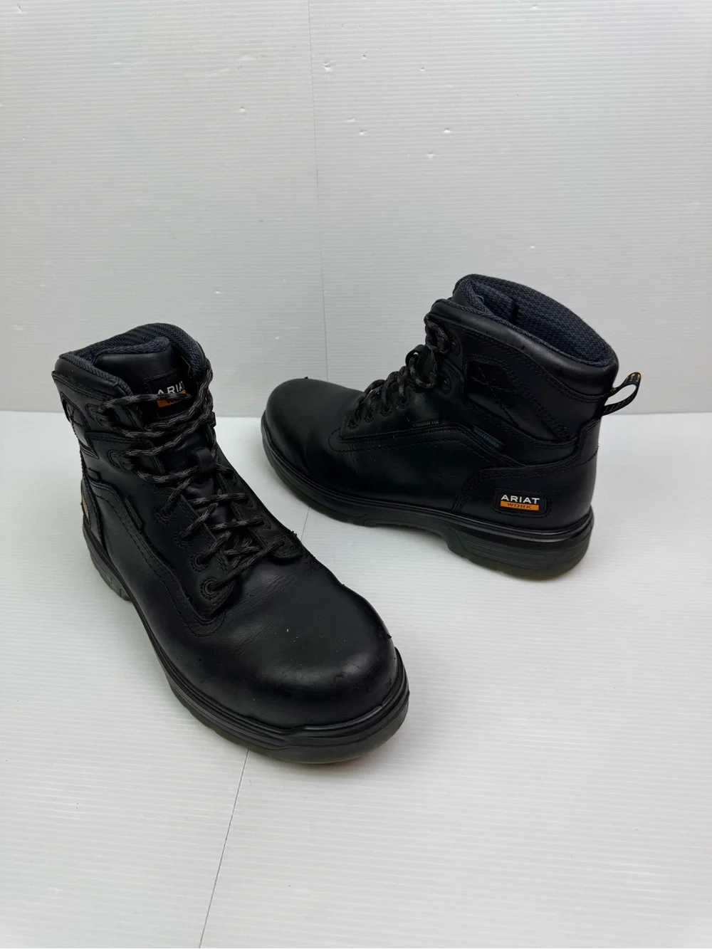 Ariat Work Boots Men’s 10.5D Waterproof Composite Toe ASTM F2413-18 M/I/C EH Bla